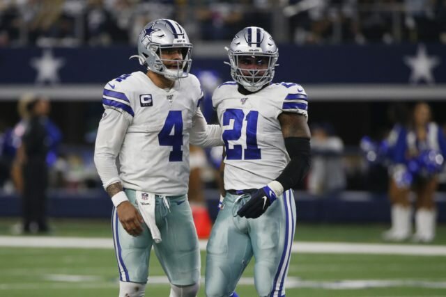 Dak Prescott y Ezekiel Elliott