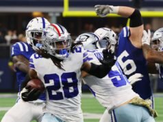 Los Cowboys se mantienen por el buen camino: fue victoria 54-19 sobre los Colts